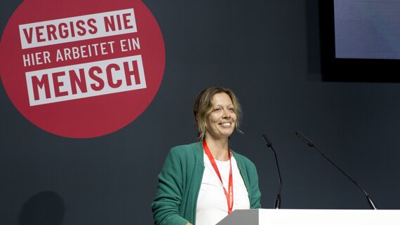 Henriette Schwarz auf der Konferenz zur Initiative 2023