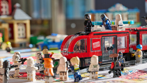 Legoausstellung der Mensch-Initiative auf der LABOR.A